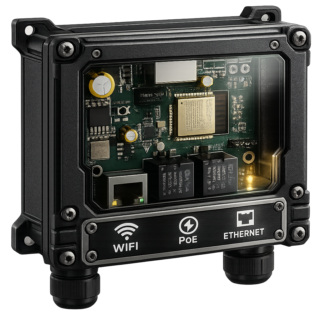 ParkEngine gate controller hardware unit